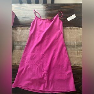 NWT Abercrombie travelers Dress xxs Tall magenta
